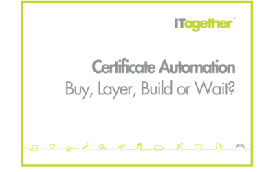 Certificate Automation: Buy, Layer, Build or Wait?